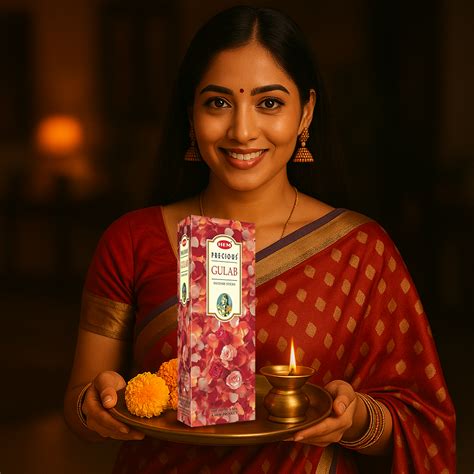 HEM Precious Gulab Rose Agarbatti Incense Sticks – HEM Fragrances