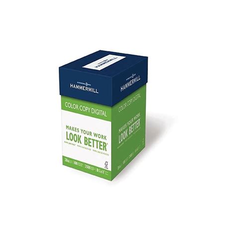 Hammermill Premium 60 lb. Cover Paper, 11" x 17", White, 1250 Sheets ...
