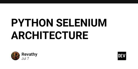 Selenium Architecture 的图像结果