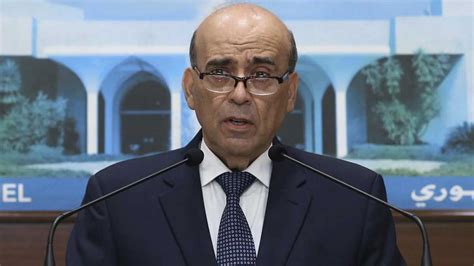 Lebanese foreign affairs minister Charbel Wehbe resigns after Islamic ...