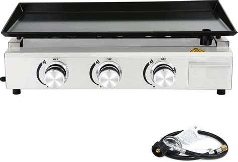 Burner Gas Griddle, 25.5 Inch Outdoor Propane India | Ubuy