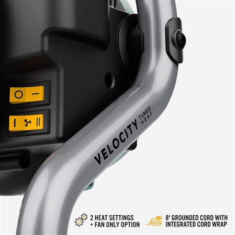 Buy Velocity 1500-Watt HD Heater Fan 5118 BTU Forced Air Electric ...