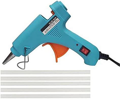 Gunstick 20W With 05 Glue Sticks Hot Melt Glue Gun Dodger Blue Color ...