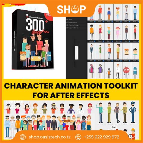 Characters Animation Toolkit for After Effects – Oasis Digital Store