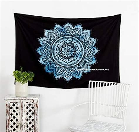 Ravaiyaa - Attitude is everything Ombre Mandala Printed Poster Cotton ...
