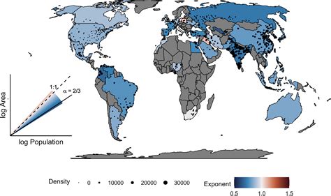 Frontiers | Global city densities: Re-examining urban scaling theory