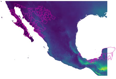 Raster Package Python 的图像结果