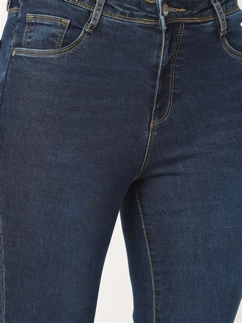 Buy Women Blue High-Rise Flare Jeans | Kraus Jeans