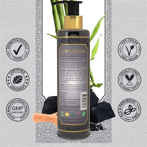 Buy KHADI ESSENTIALS CHARCOAL FACE CLEANSER BOTTLE OF 200ML Online ...