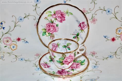 Royal Stafford Berkeley Rose Trio - The Vintage Teacup