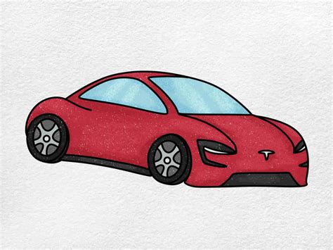 How To Draw Cool Car Step By Step