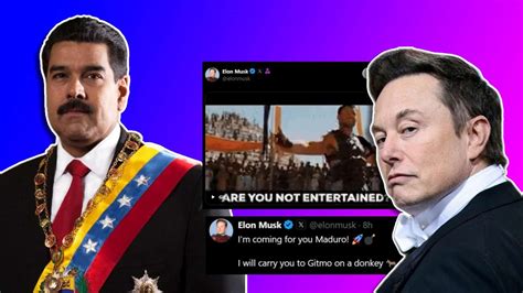 Move Over Musk Vs Zuck, Venezuelan Dictator Challenges Elon To A Fight ...
