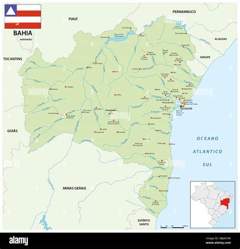 Map minas gerais Cut Out Stock Images & Pictures - Alamy
