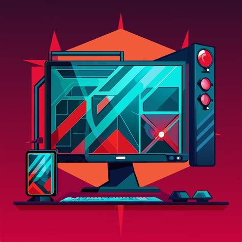 Image result for Red Color Monitor