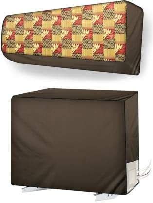 Stylista ac Cover Indoor Unit for 1 ton Capacity Lattice Pattern Grey ...