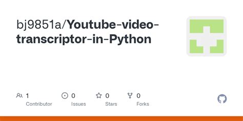 Image result for YouTube Transcript API Python