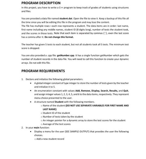 Image result for How to Write a Program Description