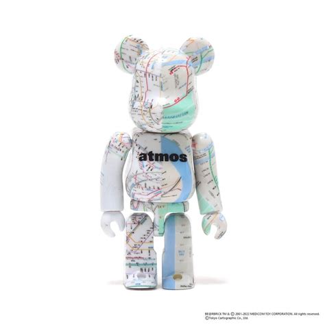 MEDICOM TOY BE@RBRICK atmos SUBWAY 100％ & 400％ 22SS-I（メディコムトイ ベアブリック ...
