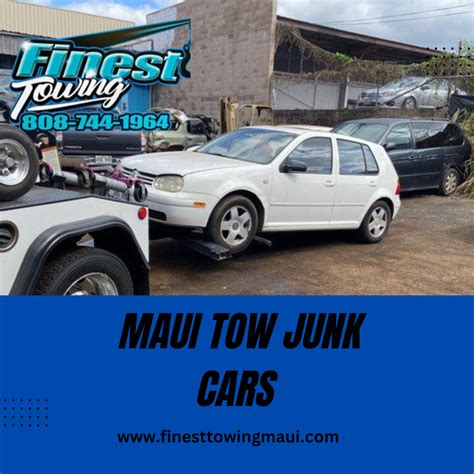 Maui Car Removal - Finest Townig Maui - Medium