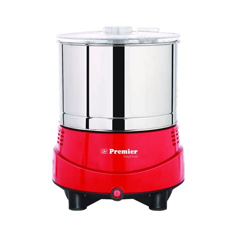 Premier Easy Grind Wet Grinder_ 2-Liter, 230v Appliance in Vibrant Red ...