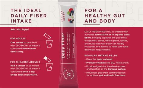 Wellbeing Nutrition Daily Fiber Powder | Natural Prebiotic Digestive ...