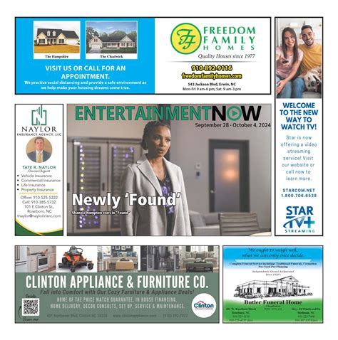 TV Week - September 28, 2024 | Sampson Independent