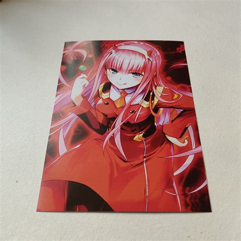 Zero Two wall poster | Style 1 – Dipped in Doodles