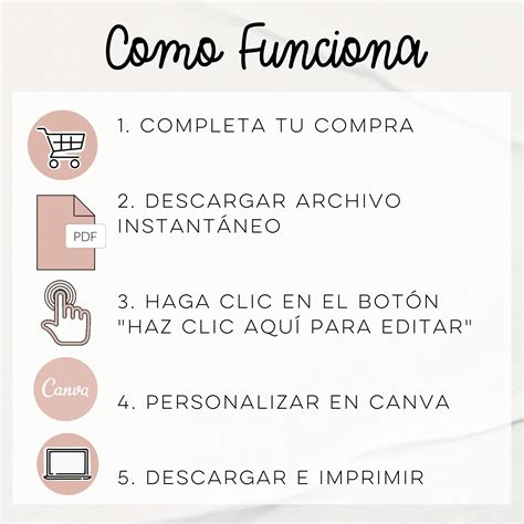 Spanish & English Vision Board | Printable Vision Board | Digital ...