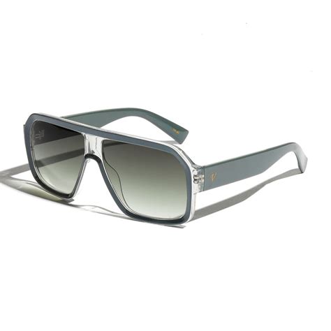 Buy Vintage Unisex UV Protection Grey Lens Rectangle Sunglasses Online