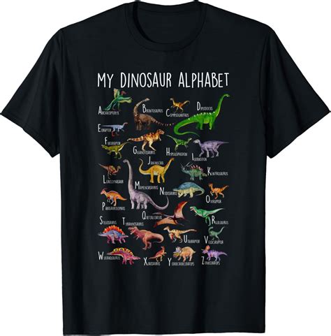 Types Of Dinosaurs Alphabet A-Z ABC Dino Rex | Ubuy India