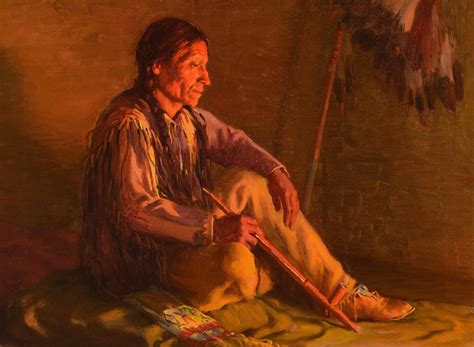Download wallpaper Joseph Henry Sharp, Taos, Indian by Fire, section ...