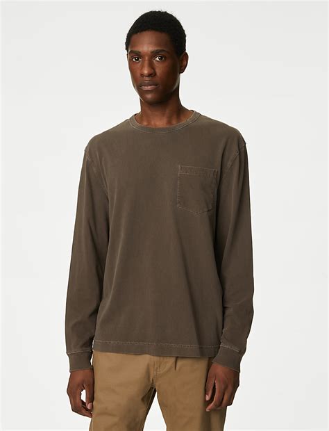 Buy Relaxed Fit Pure Cotton T-Shirt at Marks & Spencer