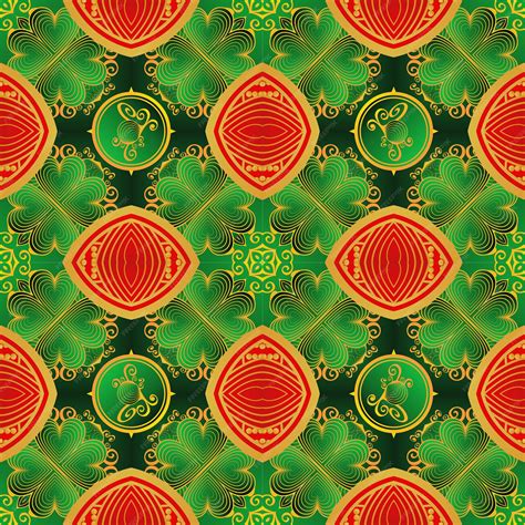 Premium Vector | Beautiful seamless textured abstract background in red ...