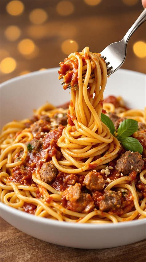 Hearty Meat Spaghetti Recipe - All Good Recipes