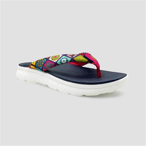 Mandala navy- flip-flop – KazarMax