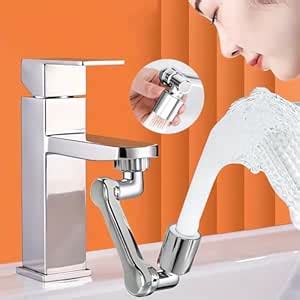DBFWHNO 1080°Swivel Faucet Aerator Extension,Kitchen Bathroom Rotating ...