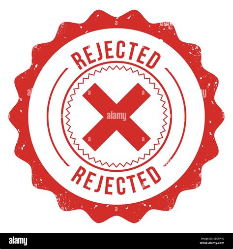 Fail red round grunge Stock Vector Images - Alamy