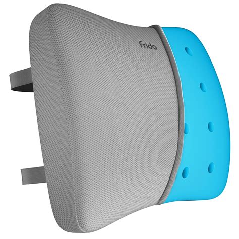 Frido Lumbar Back Support Pillow for Office Chair, Improves Posture ...