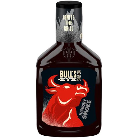 Bull's-Eye Hickory Smoke Barbecue BBQ Sauce, 18 oz Bottle - Walmart.com