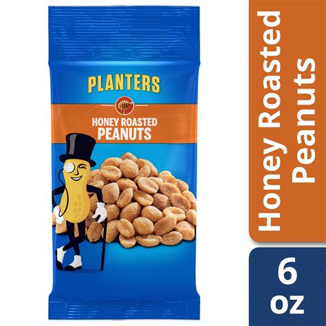 Planters Honey Roasted Peanuts Packets at Joy Herman blog