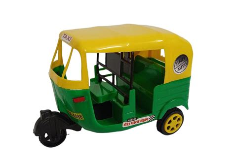 SIZZLER TOYS Brings Indian auto rikshaw Model Miniature Vehicles Toys ...