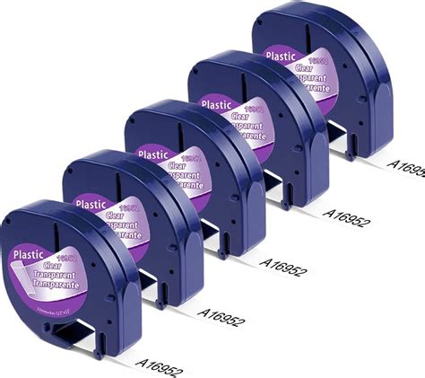 Aonomi Labels Replace DYMO Letratag Refills Clear | Ubuy India