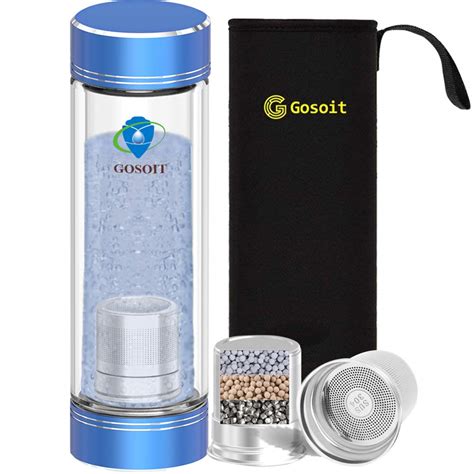 Buy GOSOIT Hydrogen Alkaline Water Bottle Hydrogen Water Generator ...