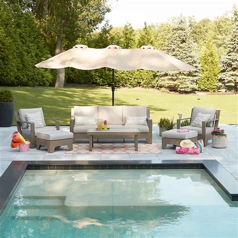 Berkley Jensen Grayson 6 Pc. Outdoor Patio Deep Seating Set | BJ's ...