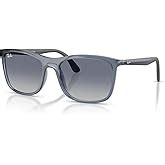 Buy Ray-Ban Men UV Protected Grey Lens Square Sunglasses ...