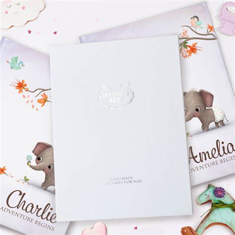 The Personalised New Baby Keepsake Book By My Given Name ...