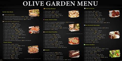 Olive Garden Menu With Prices & Pictures - 2026 Updated