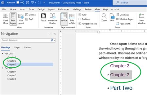 Heading Tutorial Word 的图像结果