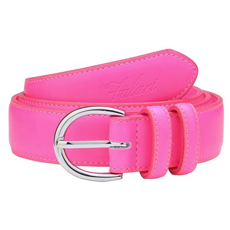 Falari Women Genuine Leather Belt Fashion Dress Belt With Single Prong ...