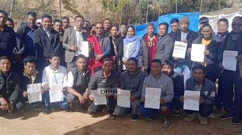 NEW COLONY CREATED AT SHAMATOR | DIPR Nagaland-Department of ...